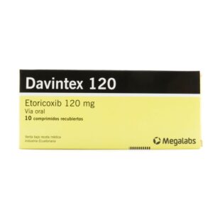 Davintex 120 Mg 10 Comprimidos Recubie