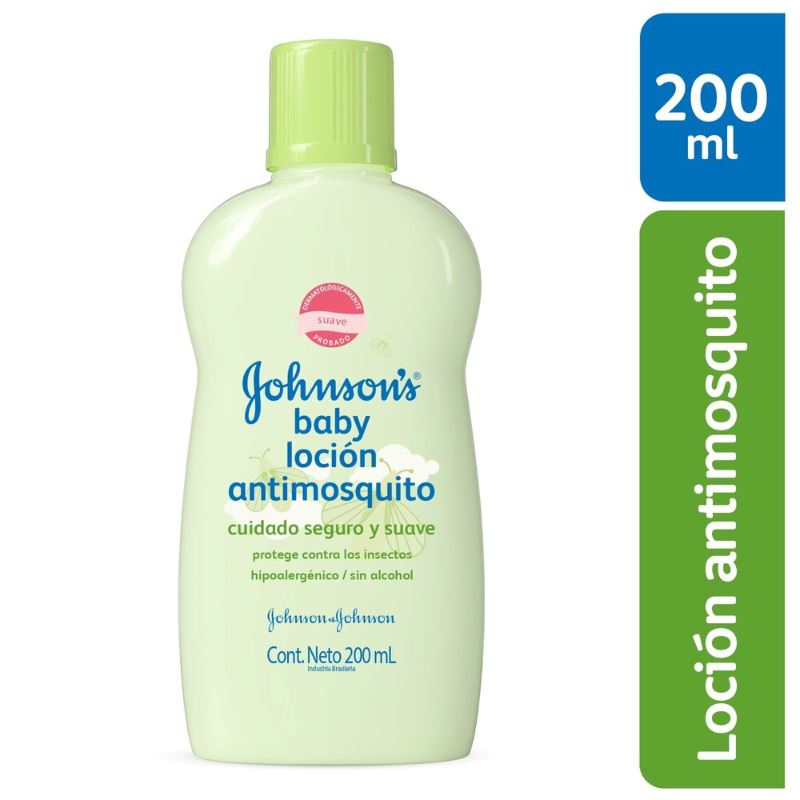 Locion Jj Baby Antimosquito 200 Ml