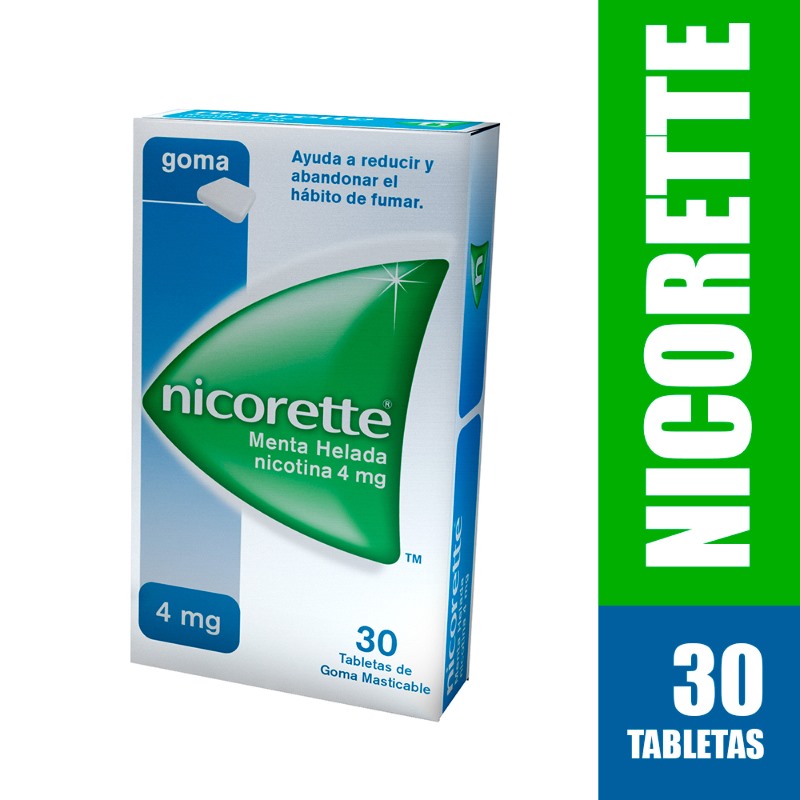 Nicorette Menta S&S 4 Mg 30 Gommascar