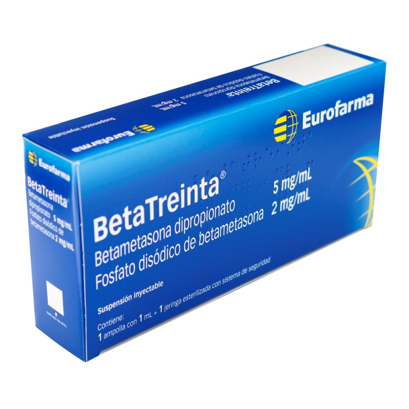 Betatreinta 5Mg+2Mg/Ml Amp Iny X 1Ml