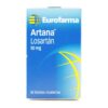 Artana (Losartan) 50 Mg 30 Tabletas