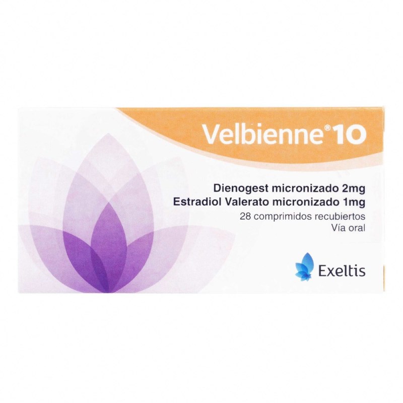 Velbienne 10 2 Mg 28 Comprimidos(M)12698