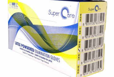 Guante Supercare Latex T.M 100 Und Icom
