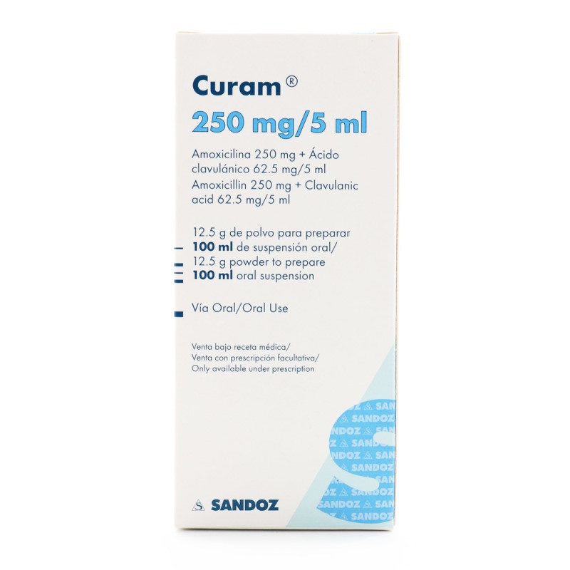 Curam 250 Mg Suspension 100 Ml(3%+)